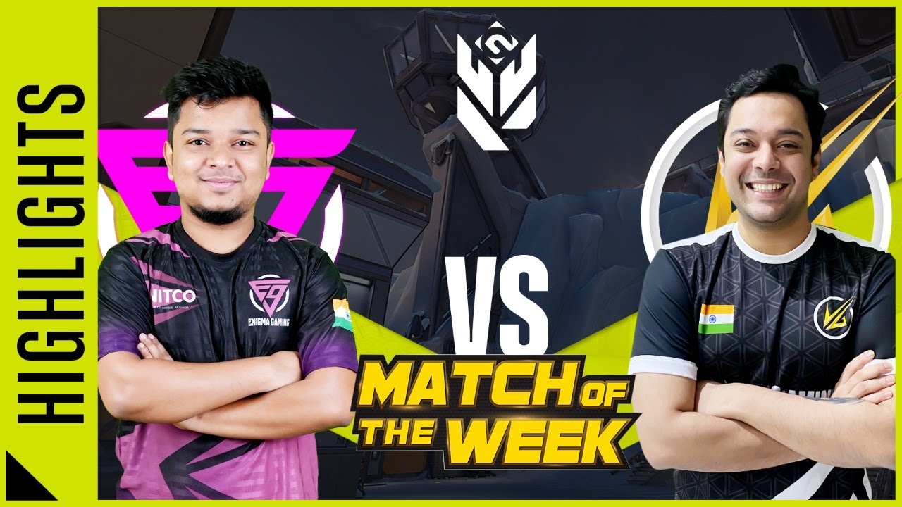 Match of the week |  VCC India Qualifiers #1 SF | Map 1 - Icebox | Velocity Gaming Vs Enigma Gaming