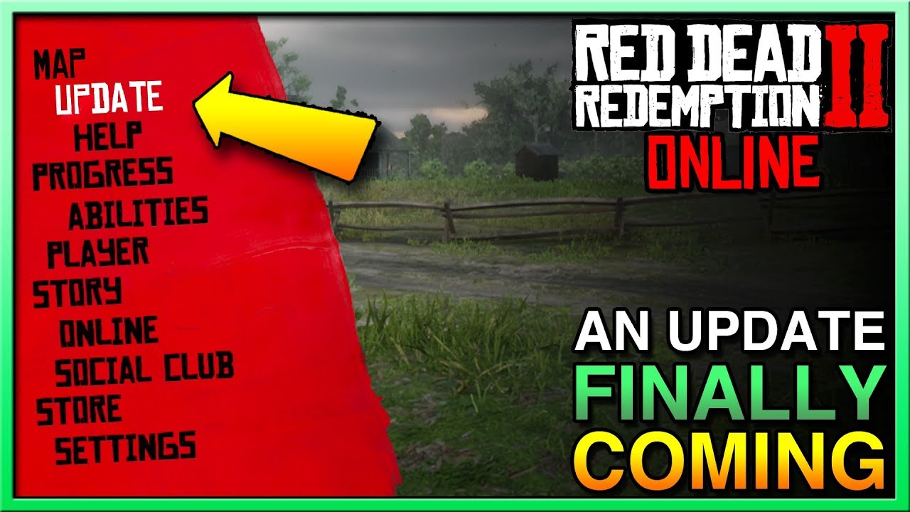 Red Dead Redemption 2 Online Update COMING SOON? Update Red Dead Online ...