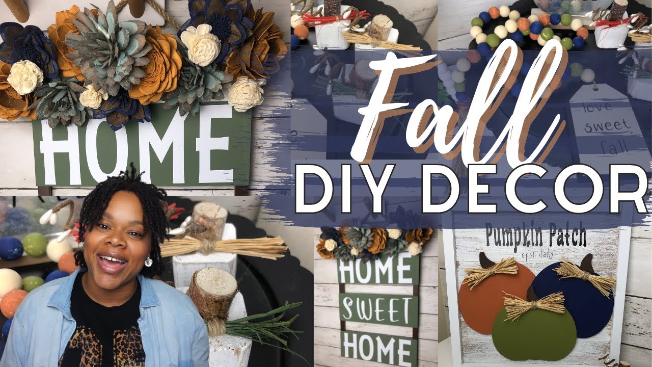 Quick & Easy HIGH END $1 FALL DIYS | Farmhouse Fall Decor ideas to try ...