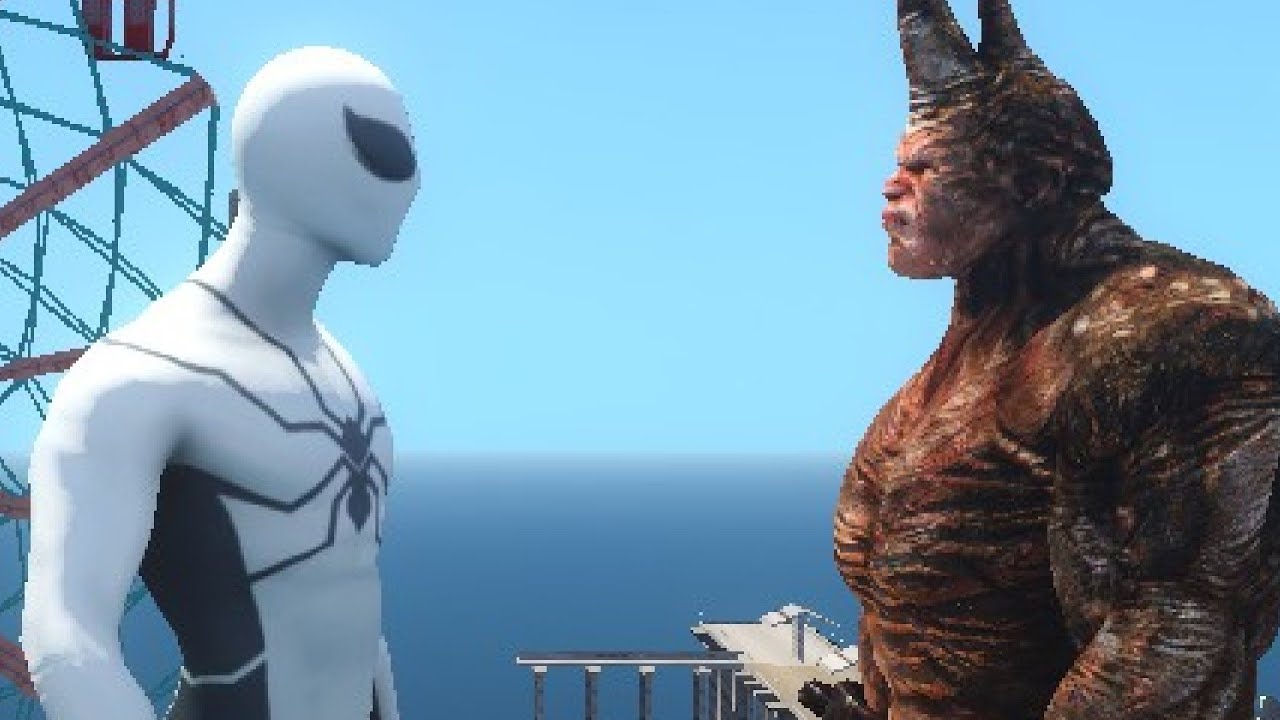 SPIDERMAN VS RHINO - FUTURE FOUNDATION SPIDER-MAN