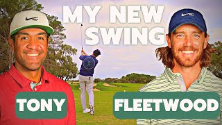 SWING CHANGES ARE HARD!! 9 hole course vlog breaking 40