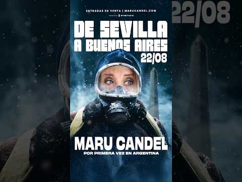 ARGENTINA nos vemos el 22 de agosto en Buenos Aires!! | Maru Candel