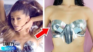 10 DIY Iconic Pop Music Moment Outfits | Ariana Grande, Lady Gaga, Michael Jackson, Sia, Beyonce