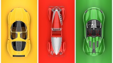 Stylish Cars Renders In Blender