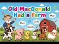 Old MacDonald Had a Farm | Nursery Rhymes &amp; Animal Sounds Song for Kids