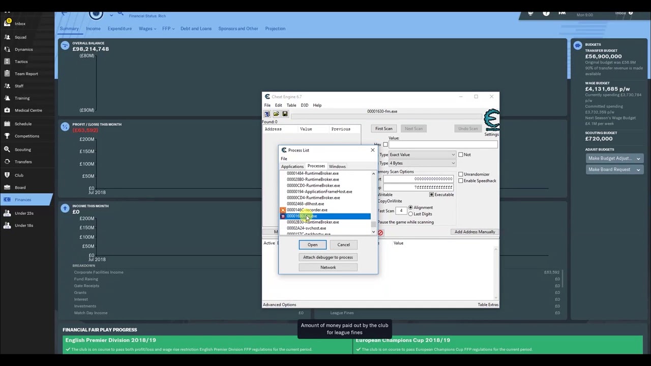 Hack Money Football Manager 2019 - 