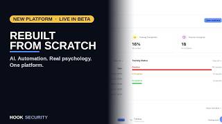 The New Hook Platform: AI, Real Psychology, One Dashboard