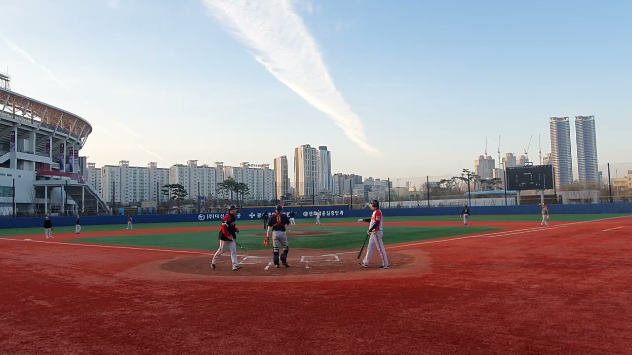 2026.3.1 무등구장 개막경기 골드vs제우스(승)