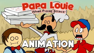 Papa Louie When Pizzas Attack Reanimated Old