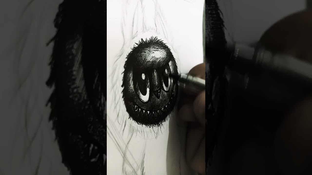 labubu doll drawing. 