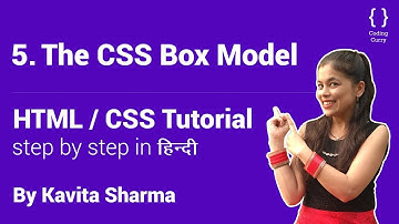 The CSS Box Model - HTML tutorial for beginner in Hindi, Part-5