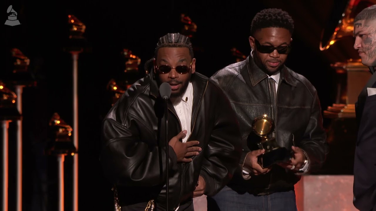 KENDRICK LAMAR Wins BEST RAP SONG For "TV OFF" | 2026 GRAMMYs Acceptance