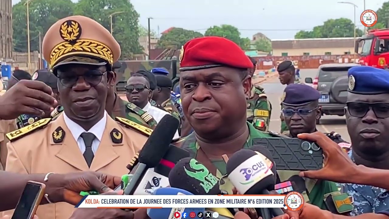 KOLDA: CELEBRATION DE LA JOURNEE DES FORCES ARMEES EN ZONE MILITAIRE Nº6 EDITION 2025