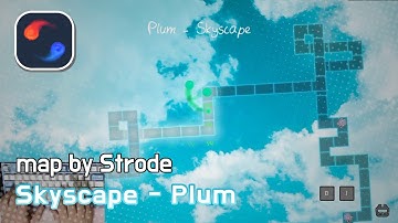 [ADOFAI custom][클리어 영상]Skyscape(music by Plum)(map by Strode)