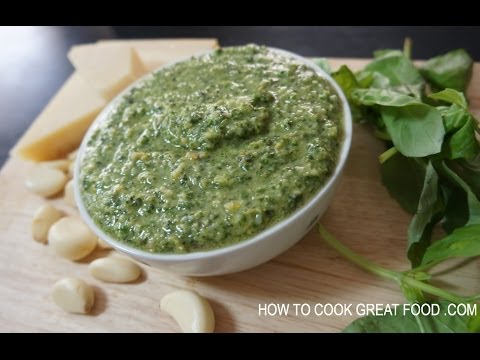 Homemade Pesto Recipe - Italian cooking