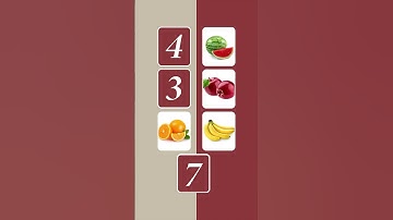 Memory Test Only 1% are able to name all the fruits #fruits #quiz #challenge #memorytest