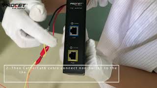 105 DIN rail Power over ethernetPoE 0828 version