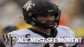 Wake's Sam Hartman Reintroduces Himself | ACC Must See Moment
