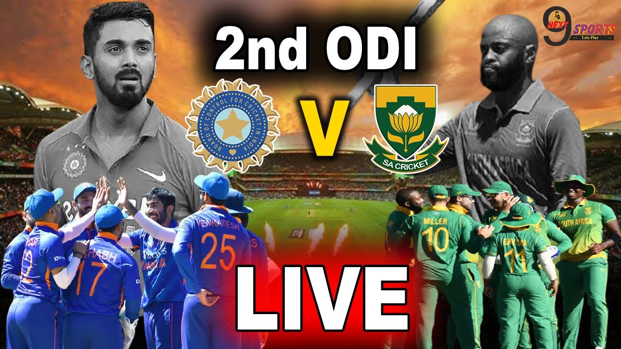 Live IND vs SA 2nd ODI 2022 Commentry and Scorecard India Vs South Africa 2nd Odi 2022 Today Match