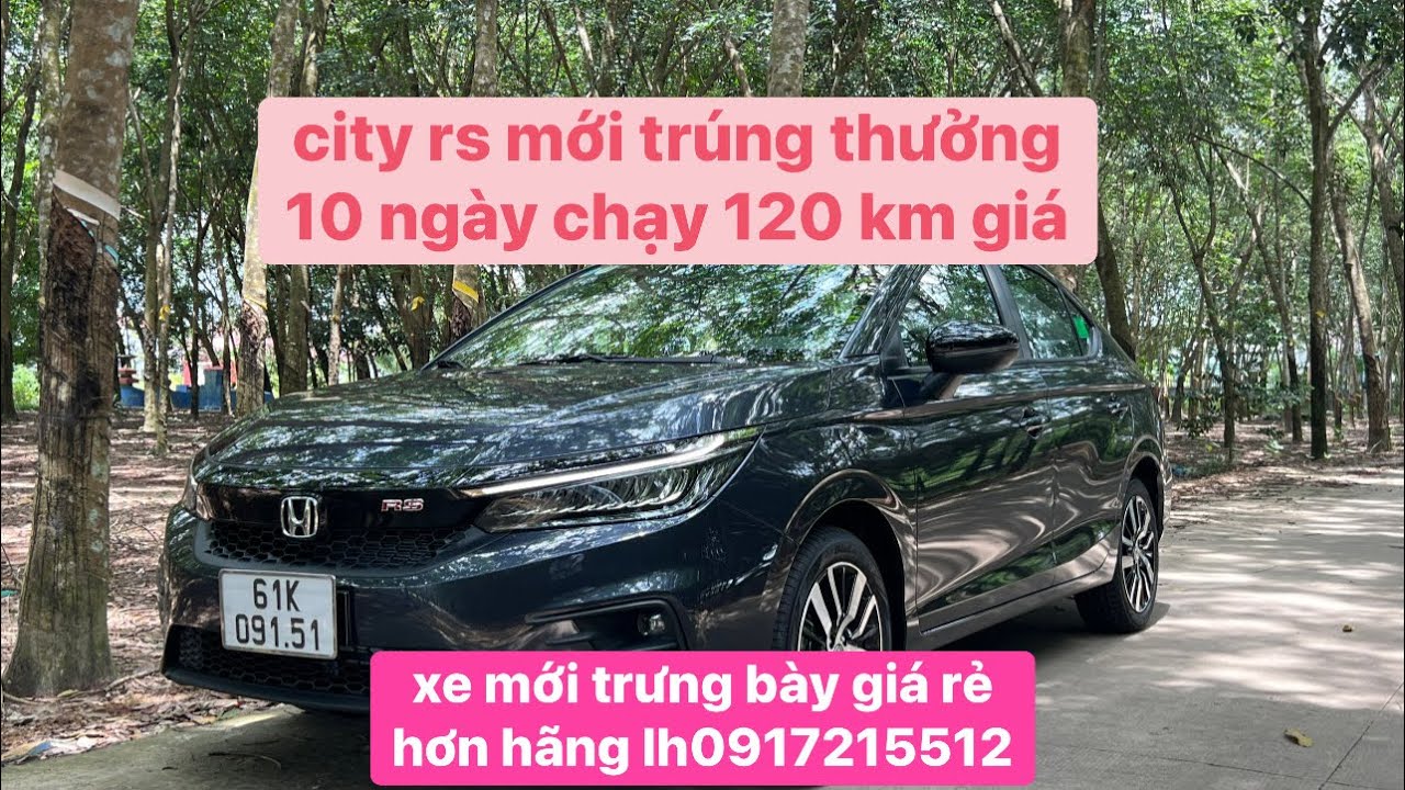 (đã nhận cọc)bán xe mới cho a chị honda city rs tháng... - youtube