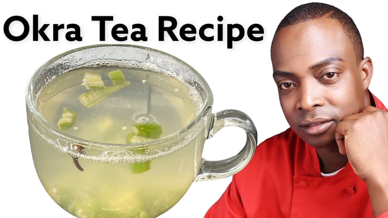 Drink this before you go to bed tonight your  wif! will never leave it in this world  Okra Tea! | Chef Ricardo Cooking