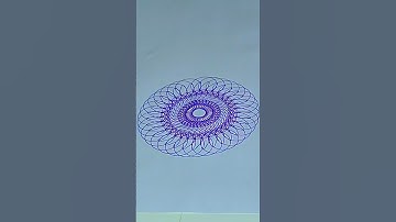 Relaxing SPIRO Pattern #shorts #spirograph #satisfying #pattern #spiroart  #art #viral #drawing