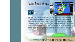 Hyperspin Polygon Theme: Super Mario World