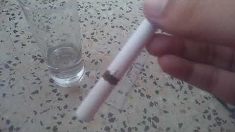 chromatography experiment at home using chalk