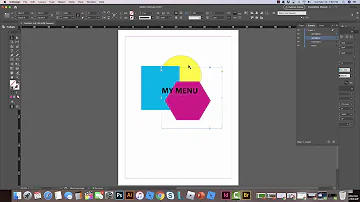 Comment sélectionner un objet sur Indesign ?