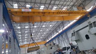 Flagcrane 50T 20 Ton Overhead Crane For Adm Global Group In Uzbekistan