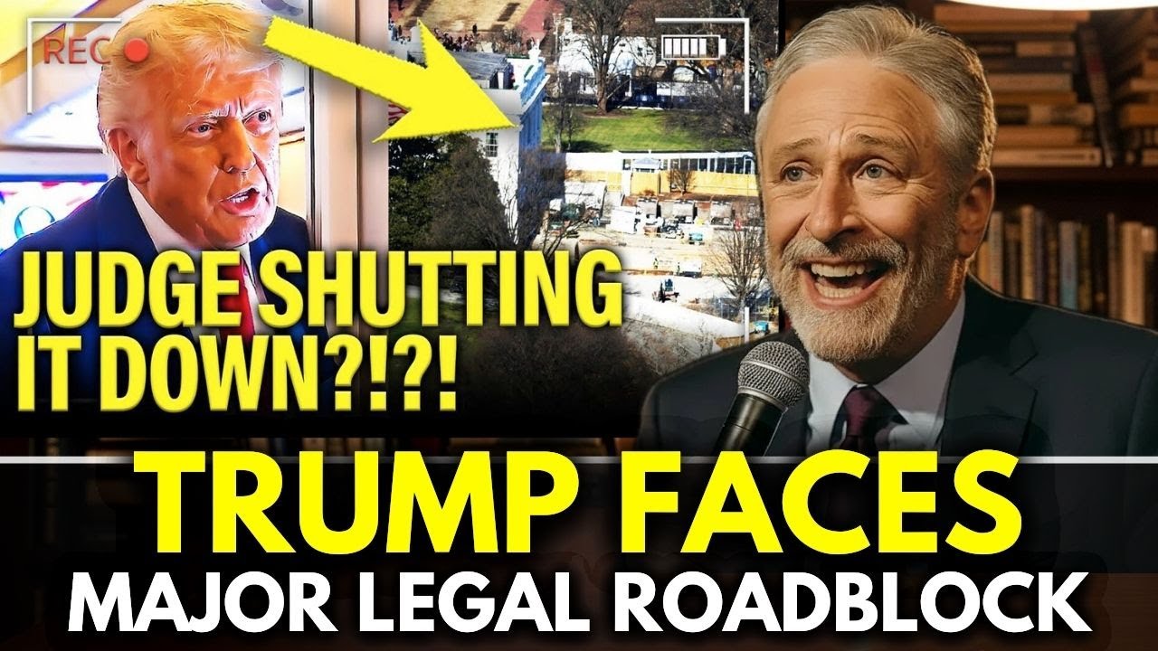 Trump Blindsided by Judge as White House Ballroom Construction Faces Legal Halt