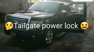 FORD F150 TAILGATE POWER LOCK
