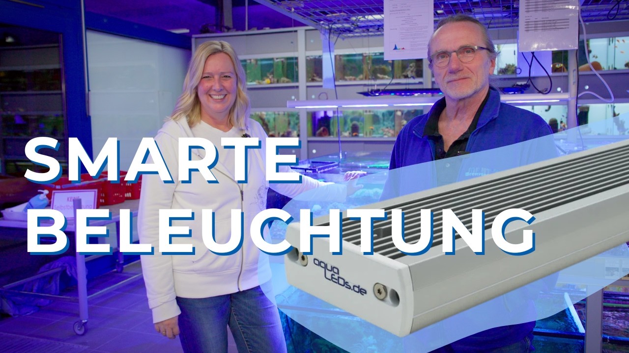 Premium Aquarium-LED jetzt günstiger! 💥 Made in Germany 🇩🇪 aquaLEDs vorgestellt von Sabine & Toni!