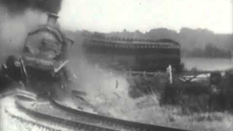 The Most Spectacular Train Crash In History - "The Wrecker" - 1929 - CharlieDeanArchives