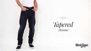 Jean Tapered : Guide des coupes de 