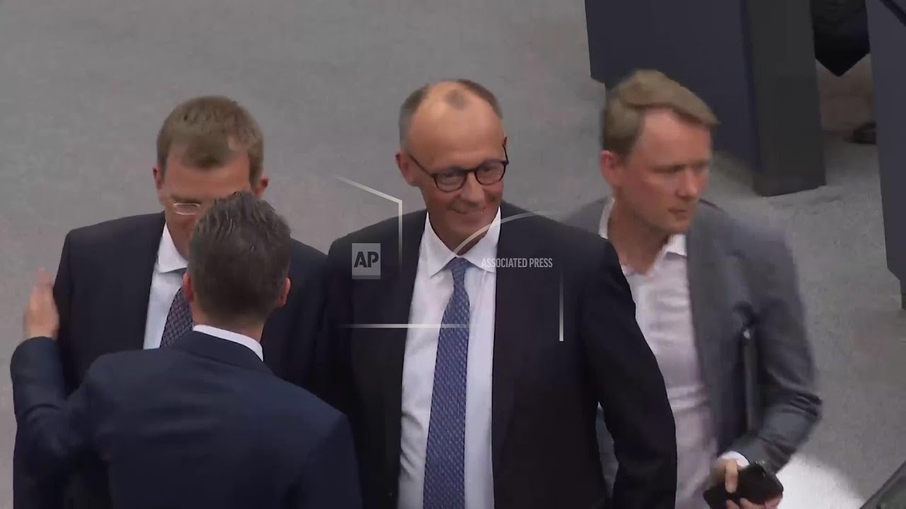 Friedrich Merz wins on second ballot to become German chancellor, hours after defeat in first vote