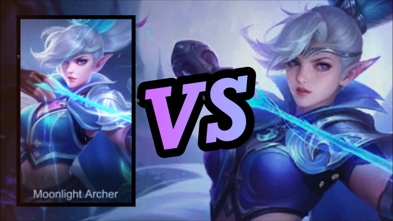 REVAMPED: Miya Moonlight Archer Skin Comparison | Mobile Legends