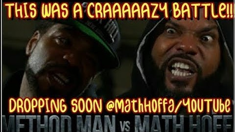 Battle Rap Matters Podcast: Math Hoffa vs Method man?