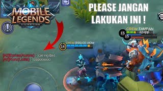 JANGAN SUKA BACIT DI GAME ! - Mobile Legends Indonesia