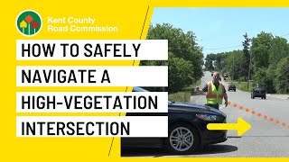 How to Safely Navigate Intersections with High Vegetation