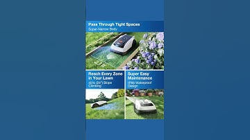 ECOVACS Goat O1000 RTK Robot Lawn Mower, Perimeter Wire Free Vision Robotic Lawnmower for 1/4 Acres