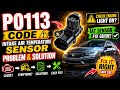 P0113 Code Intake Air Temperature Sensor Problem &amp; Solution | IAT Sensor Fix Guide