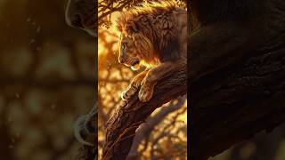 Catch These Cool Lions Chilling In A Tree