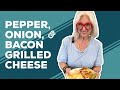 Love & Best Dishes: Roasted Pepper, Caramelized Onion, and Bacon Grilled Cheese Recipe