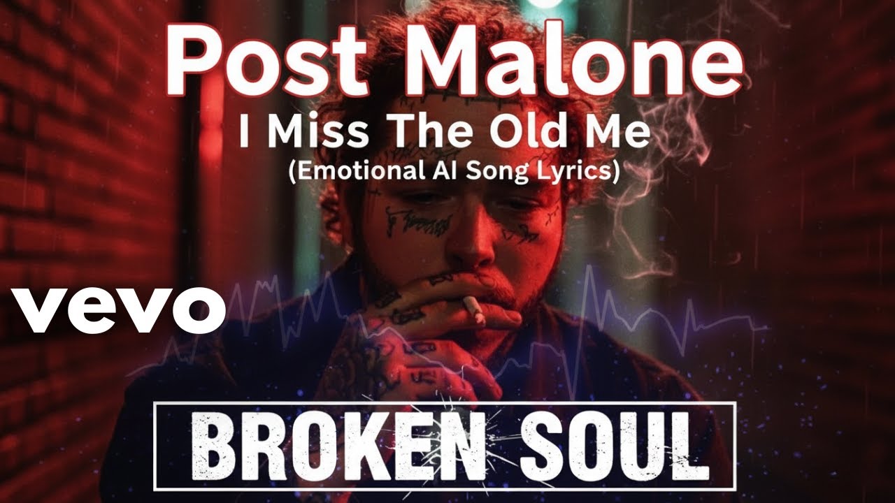 I Miss The Old Me – Post Malone | Emotional AI Song Lyrics | Broken Soul