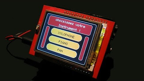 ARDUINO TFT 3 IN 1 musical instruments.