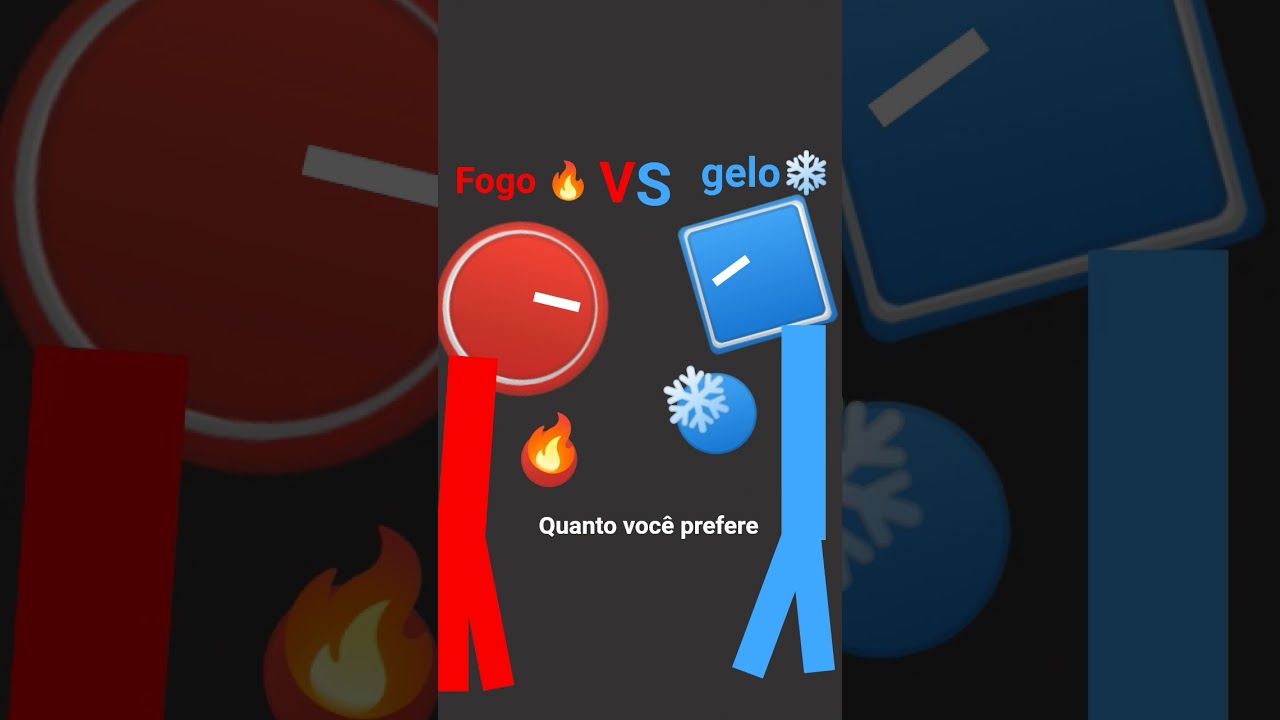 gelo versus fogo 🔥 - YouTube, image size:1280x720