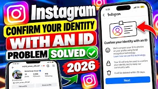 Information Confirm Your Identity With An ID Instagram Problem | Instagram Confirm Your Identity With An ID Update
