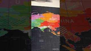 Gizga World Map Extended Gaming Mouse Pad Non Slipper Base
