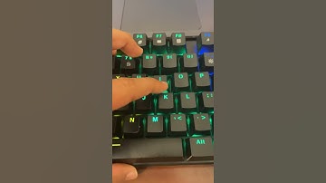How to press i on gaming keyboard